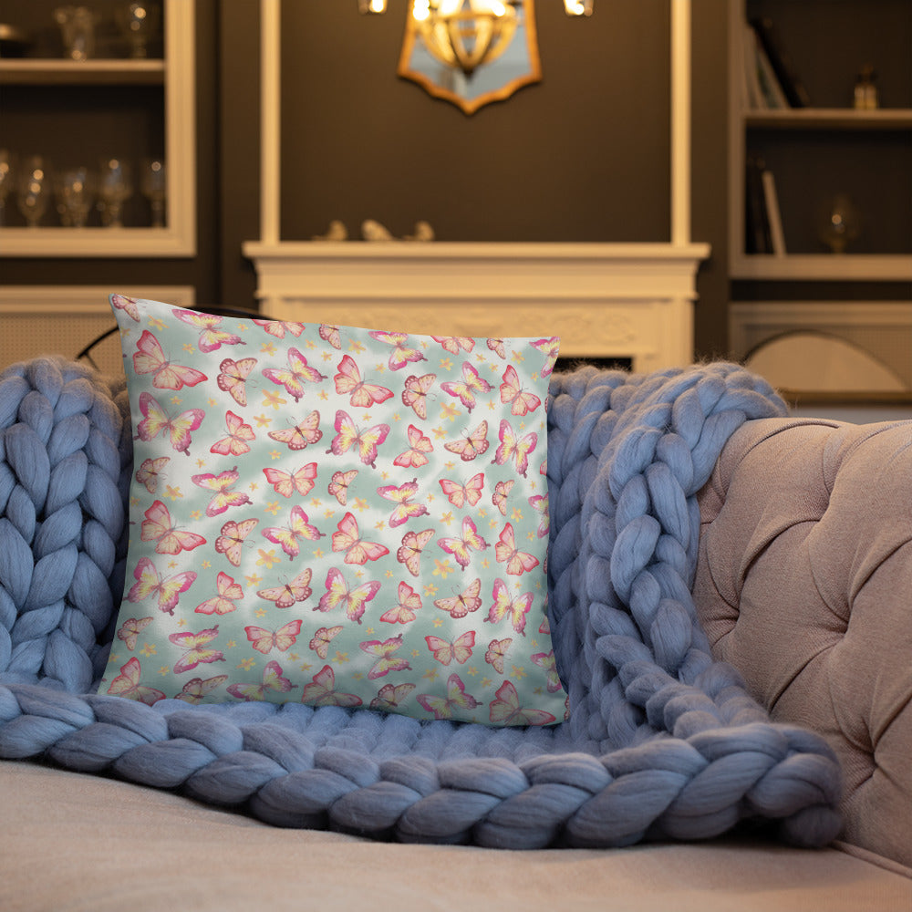 NUDE BUTTERFLIES- Basic Pillow