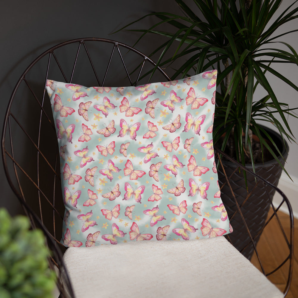 NUDE BUTTERFLIES- Basic Pillow