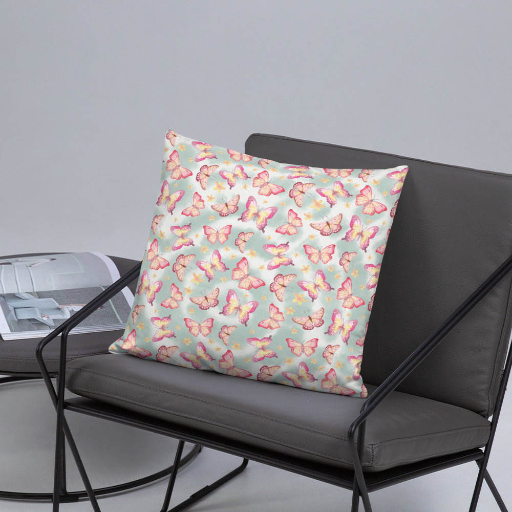 NUDE BUTTERFLIES- Basic Pillow