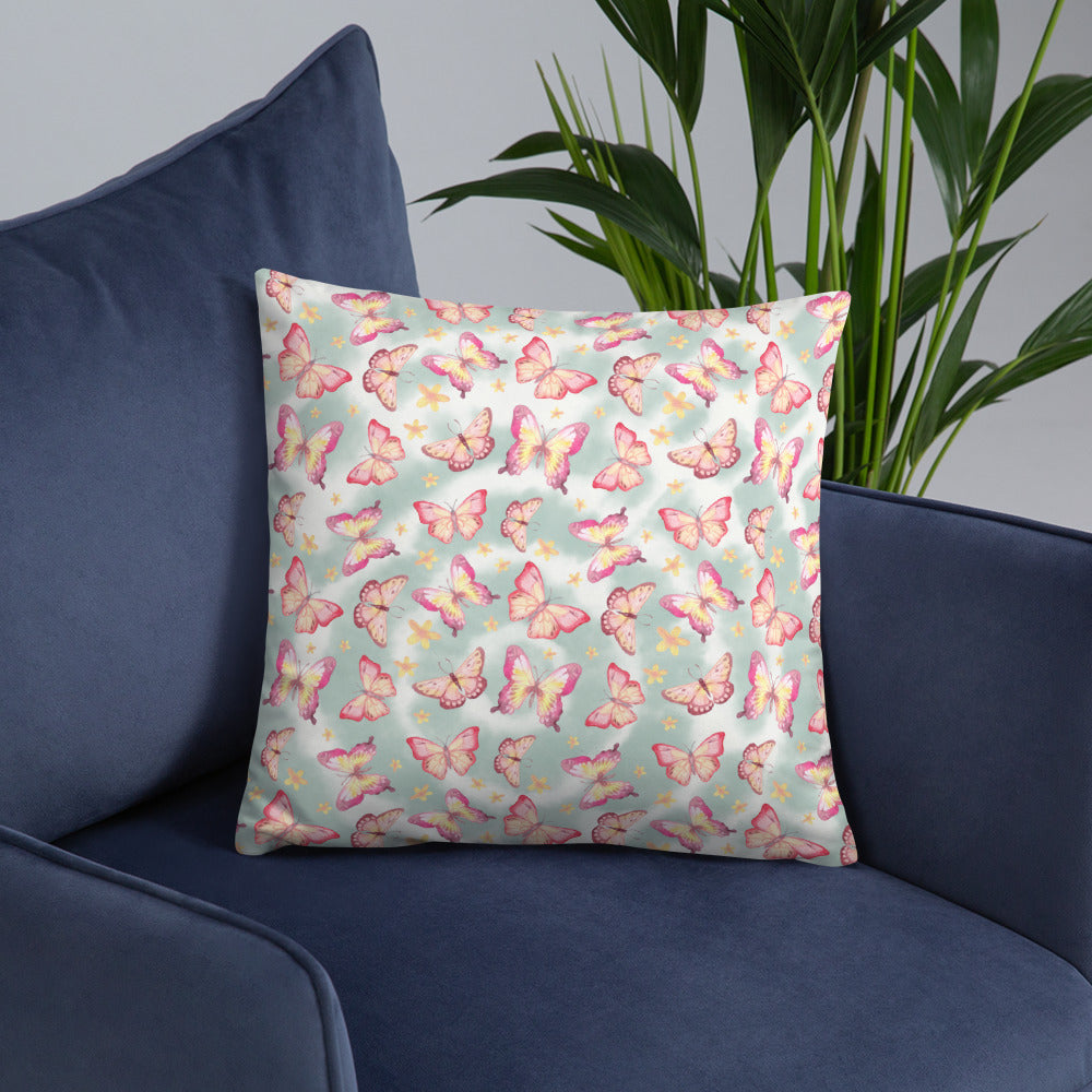 NUDE BUTTERFLIES- Basic Pillow