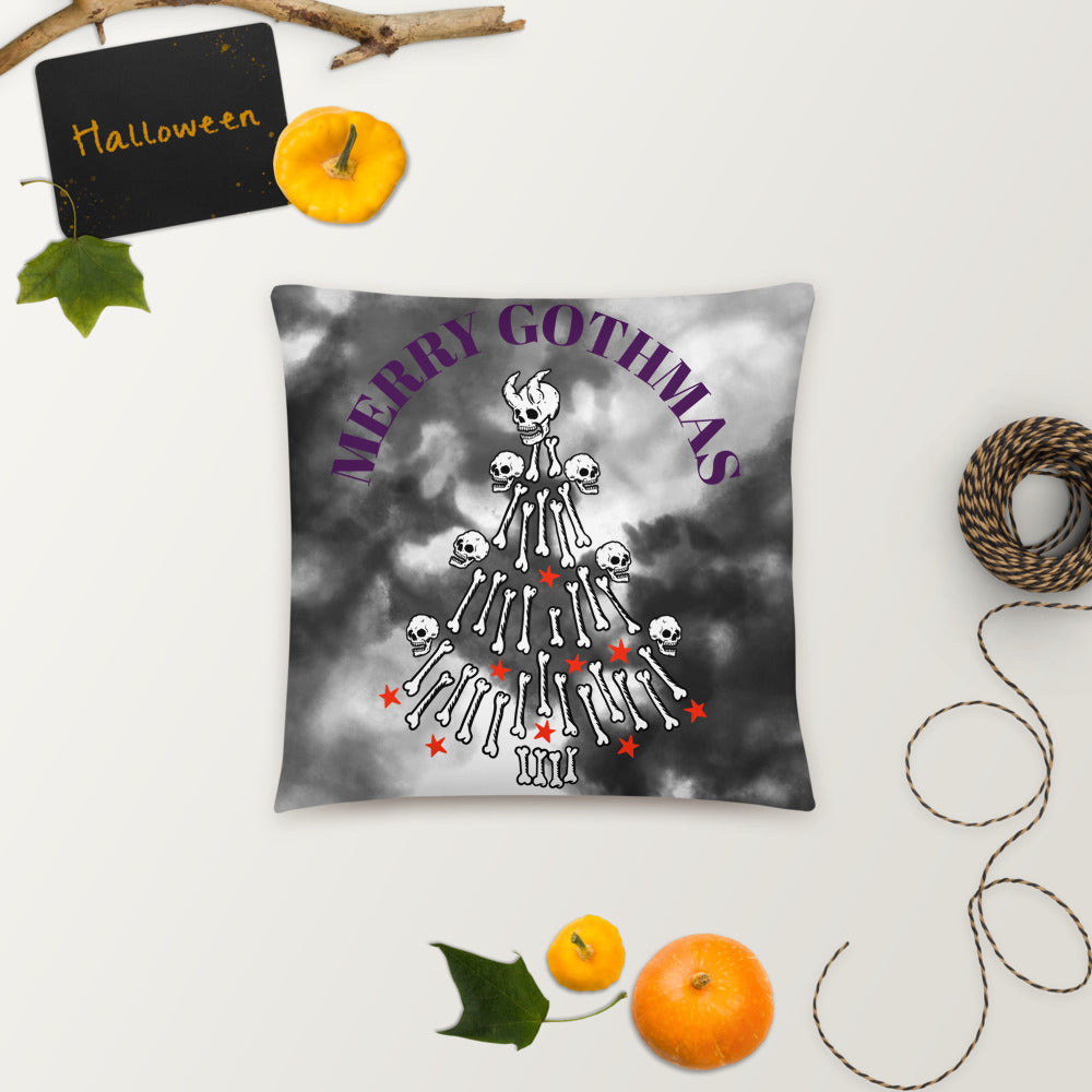 MERRY GOTHMAS- Basic Pillow