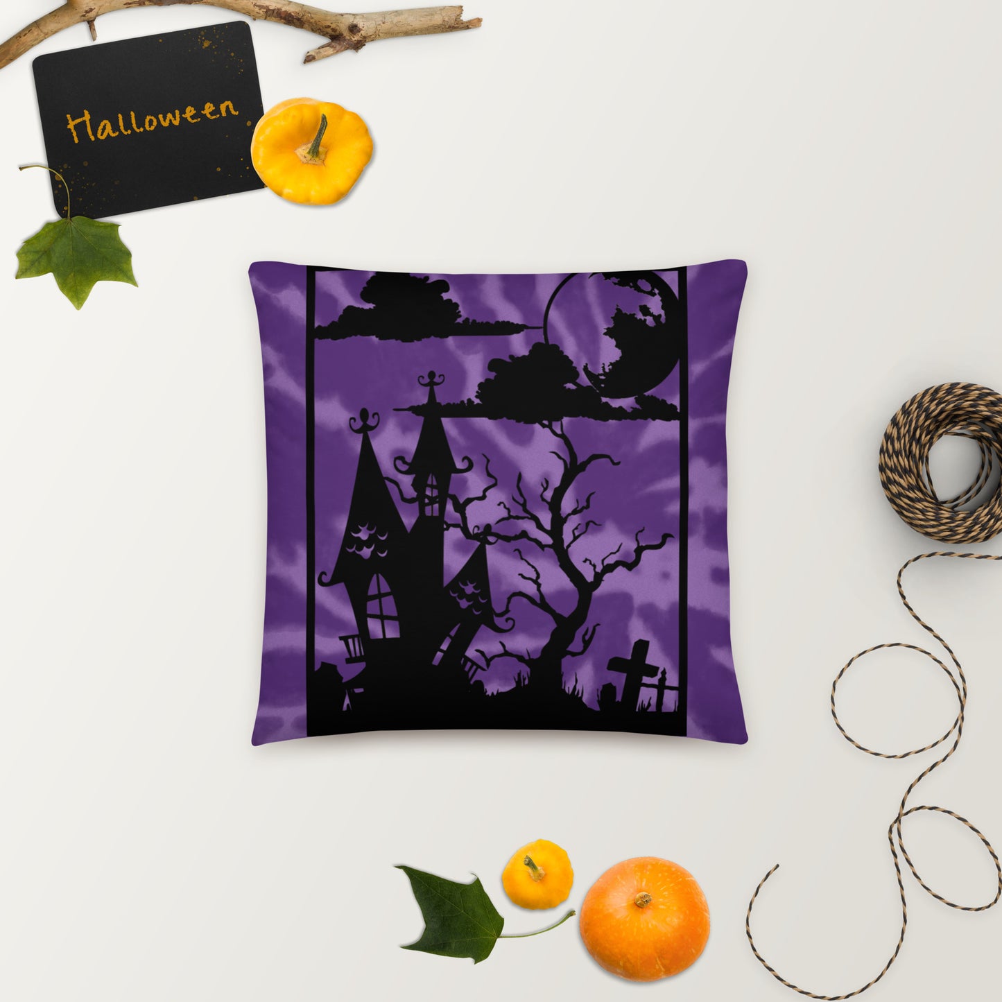 HAUNTED HOUSE- Basic Pillow
