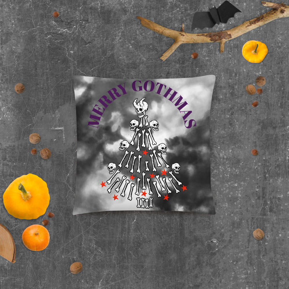MERRY GOTHMAS- Basic Pillow