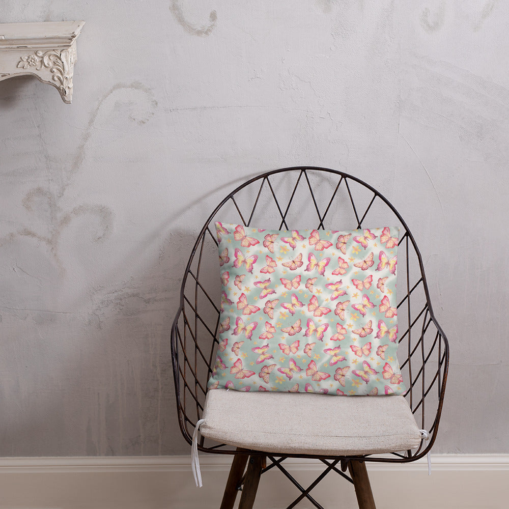 NUDE BUTTERFLIES- Basic Pillow