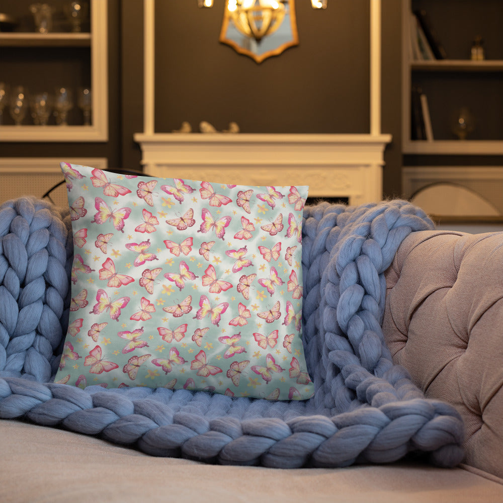 NUDE BUTTERFLIES- Basic Pillow