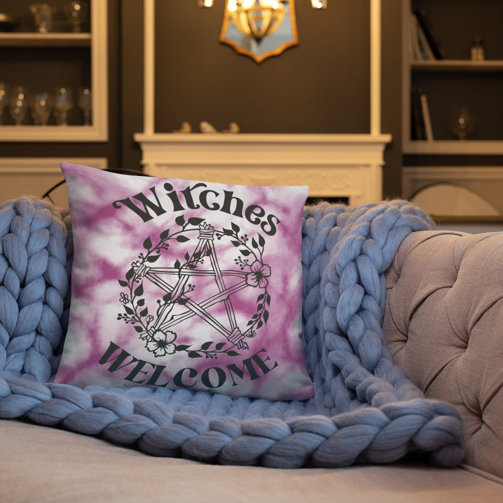 WITCHES WELCOME- Basic Pillow