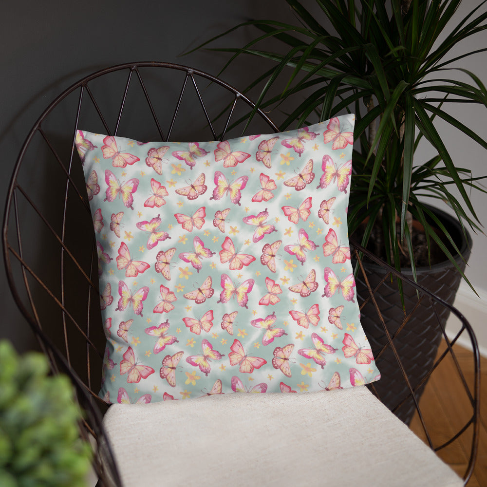 NUDE BUTTERFLIES- Basic Pillow