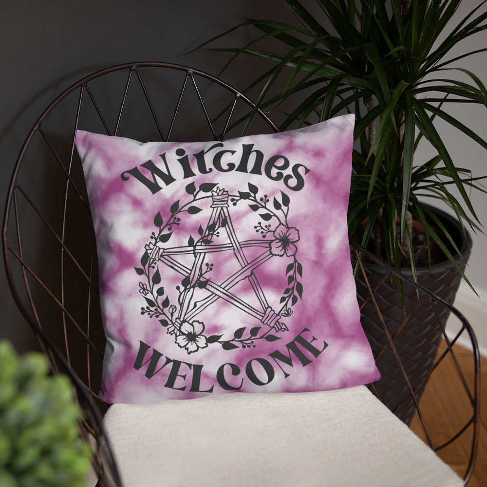 WITCHES WELCOME- Basic Pillow