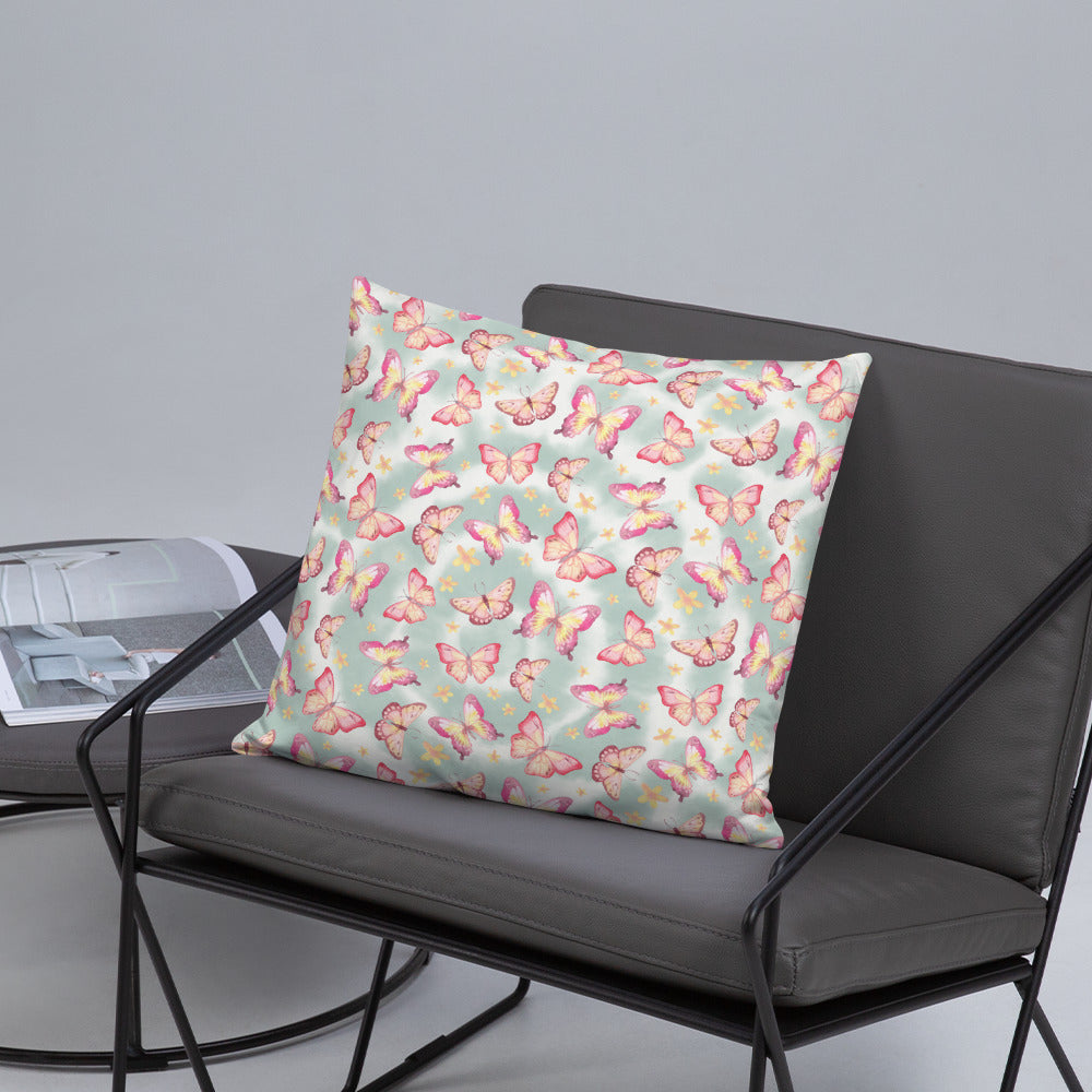 NUDE BUTTERFLIES- Basic Pillow