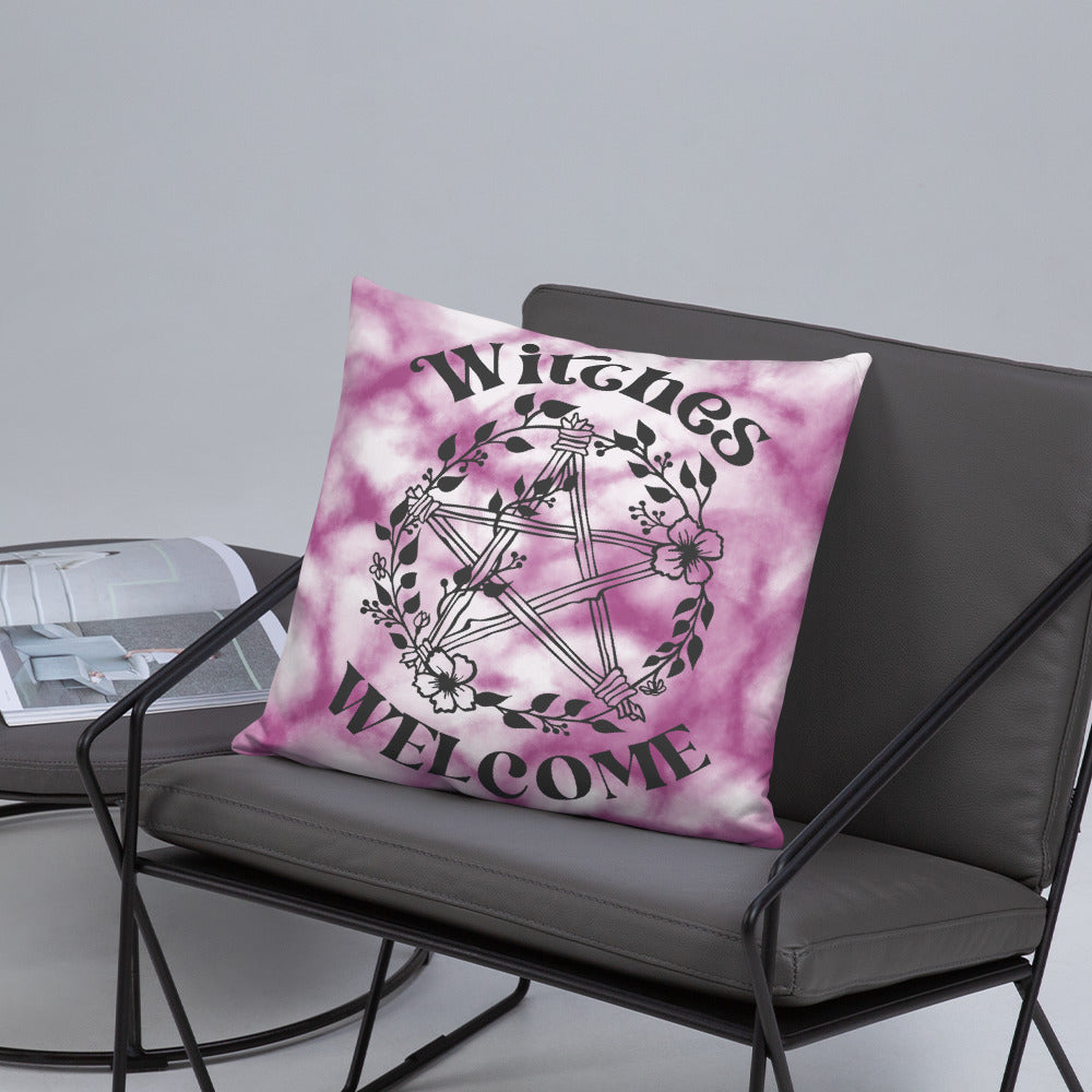 WITCHES WELCOME- Basic Pillow