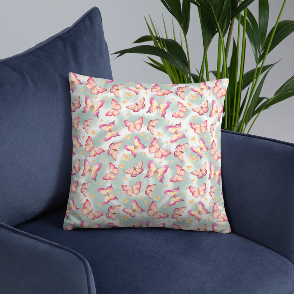 NUDE BUTTERFLIES- Basic Pillow