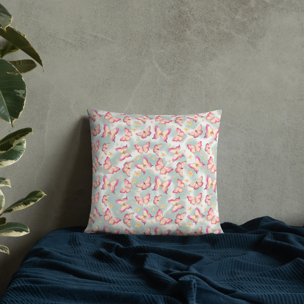 NUDE BUTTERFLIES- Basic Pillow