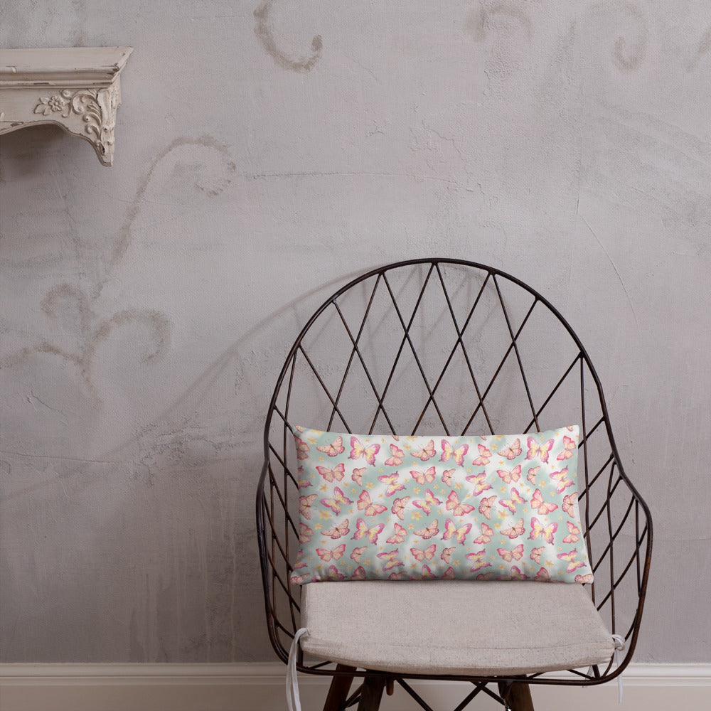NUDE BUTTERFLIES- Basic Pillow