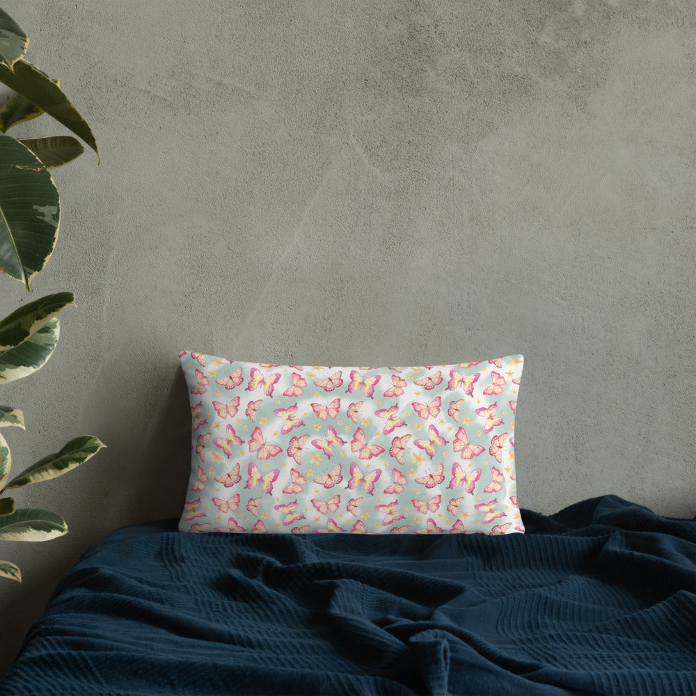 NUDE BUTTERFLIES- Basic Pillow