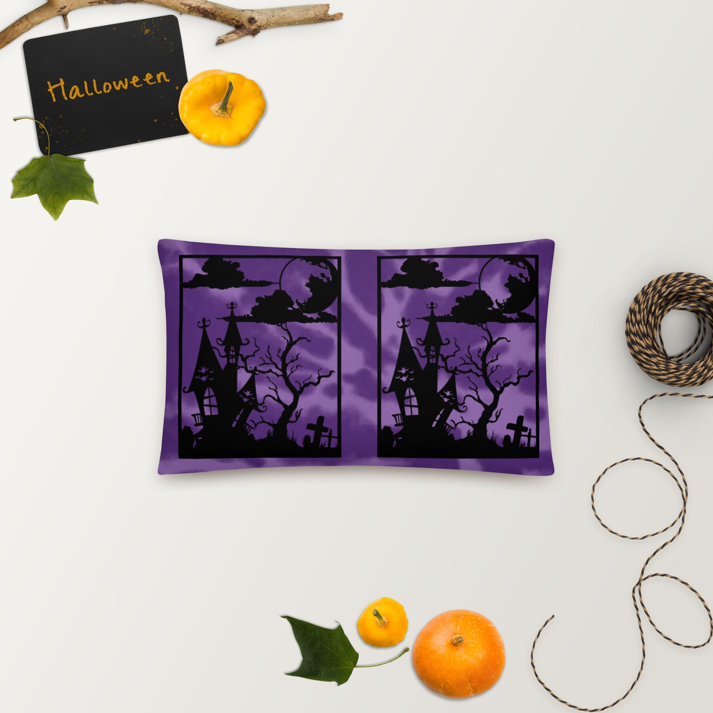 HAUNTED HOUSE- Basic Pillow