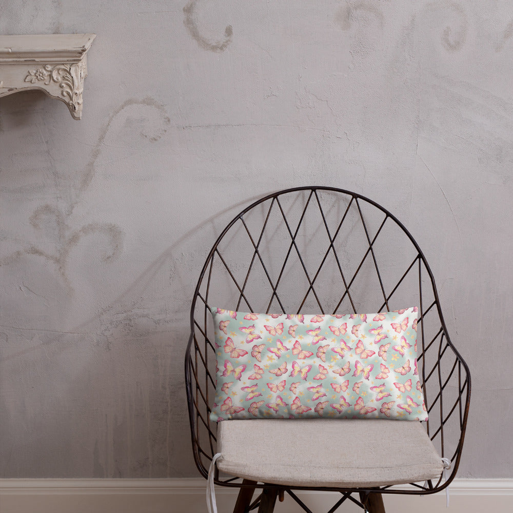 NUDE BUTTERFLIES- Basic Pillow