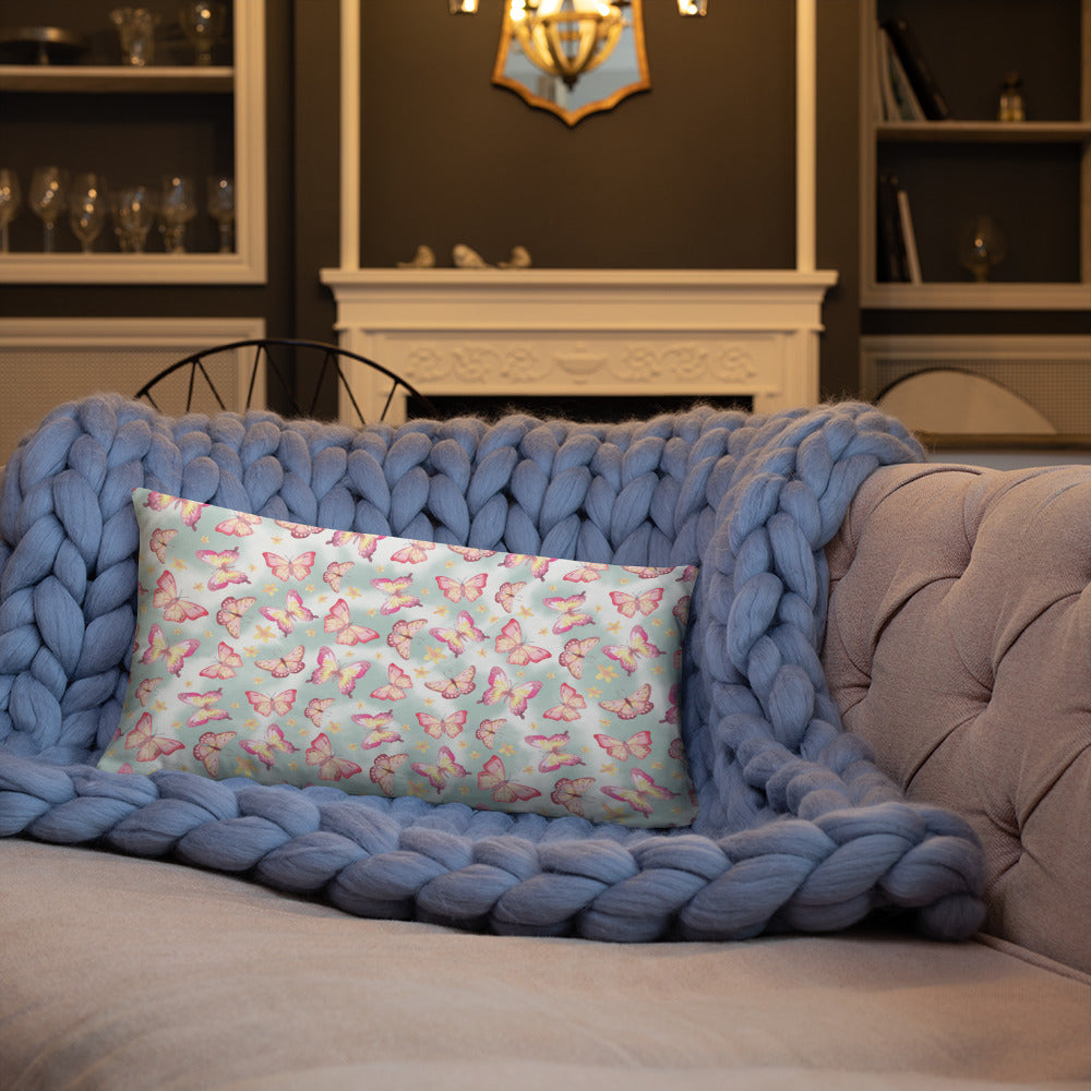 NUDE BUTTERFLIES- Basic Pillow