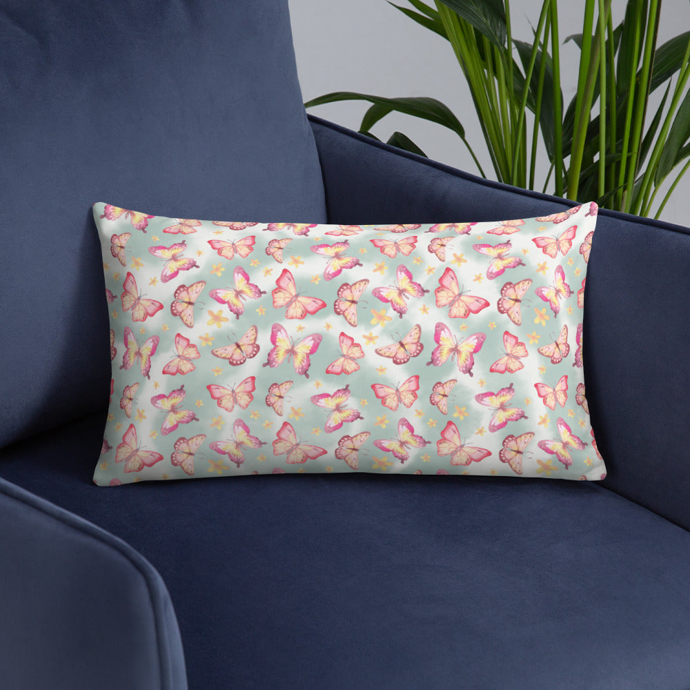 NUDE BUTTERFLIES- Basic Pillow