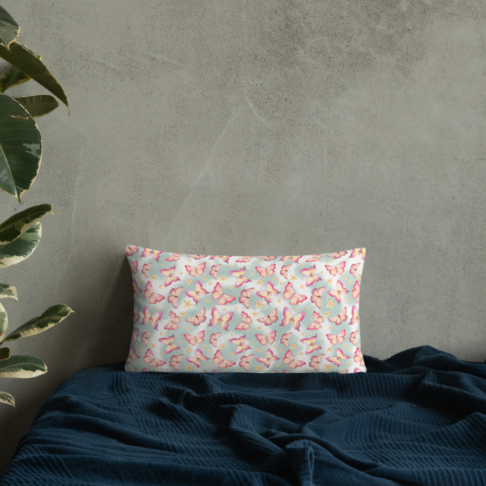 NUDE BUTTERFLIES- Basic Pillow