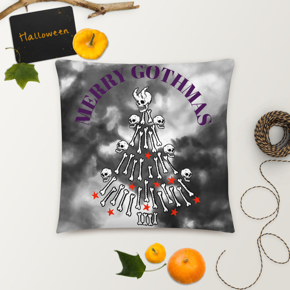 MERRY GOTHMAS- Basic Pillow