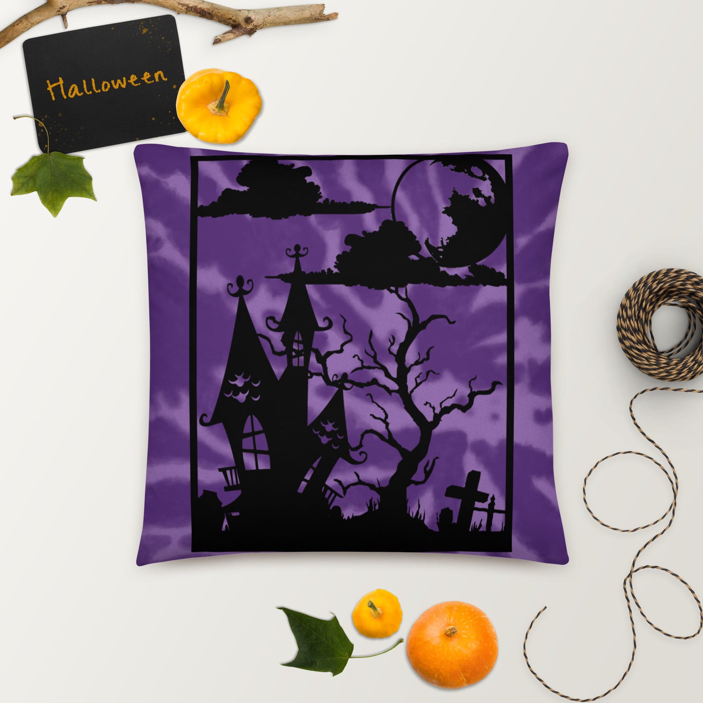HAUNTED HOUSE- Basic Pillow