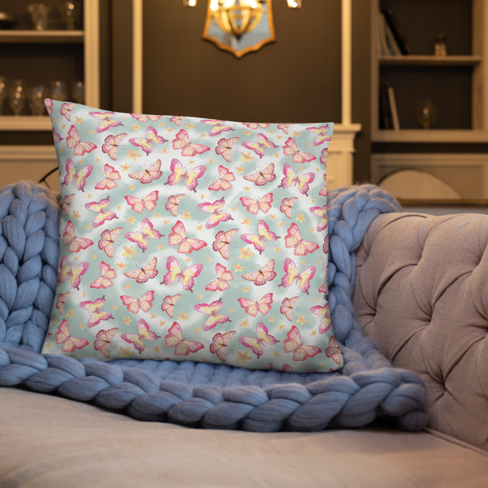 NUDE BUTTERFLIES- Basic Pillow