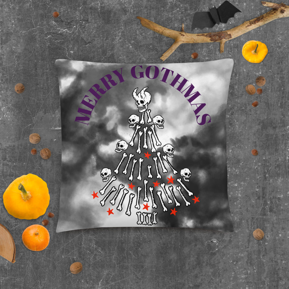 MERRY GOTHMAS- Basic Pillow