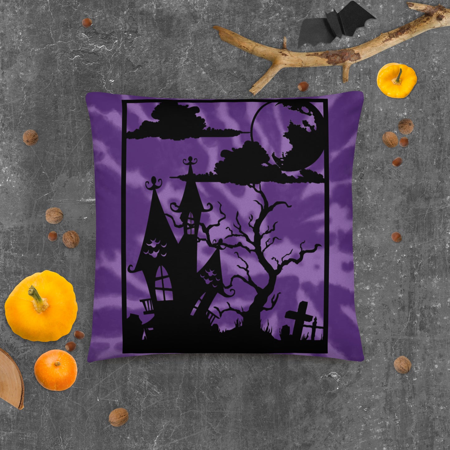 HAUNTED HOUSE- Basic Pillow