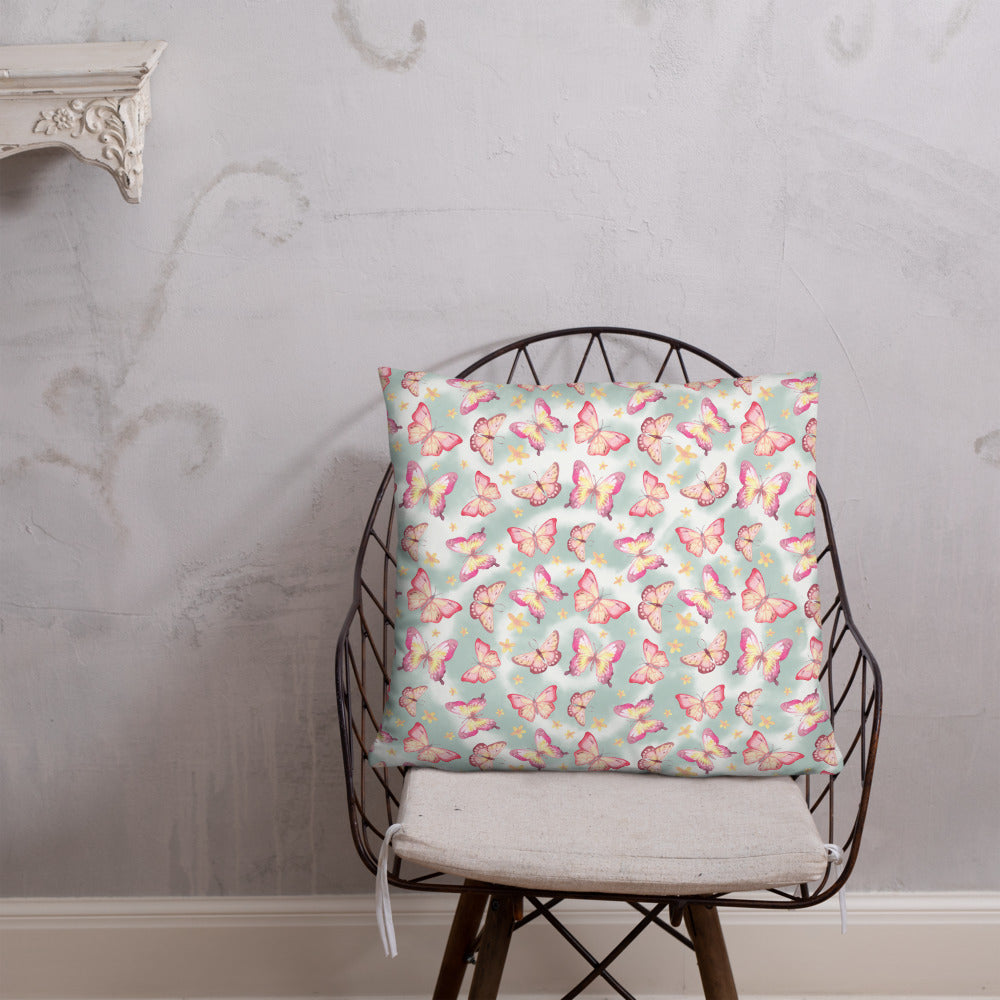 NUDE BUTTERFLIES- Basic Pillow