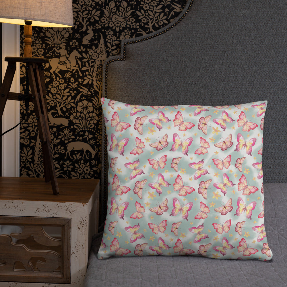 NUDE BUTTERFLIES- Basic Pillow