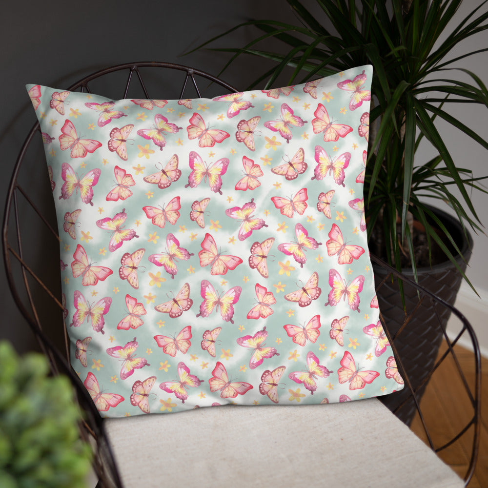 NUDE BUTTERFLIES- Basic Pillow