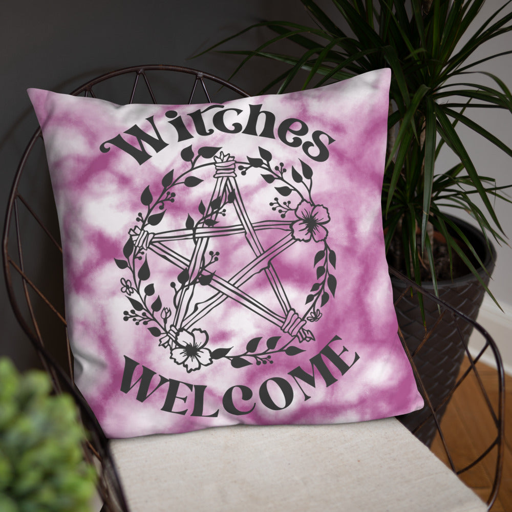 WITCHES WELCOME- Basic Pillow