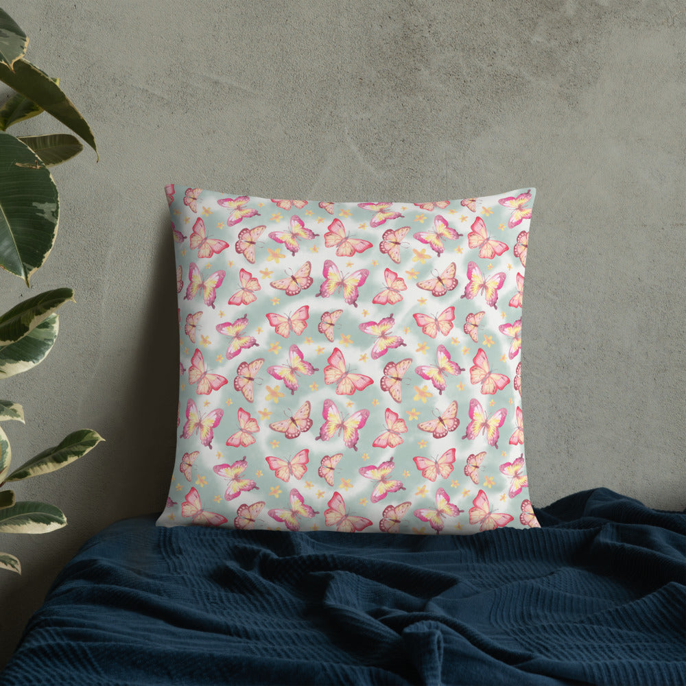 NUDE BUTTERFLIES- Basic Pillow