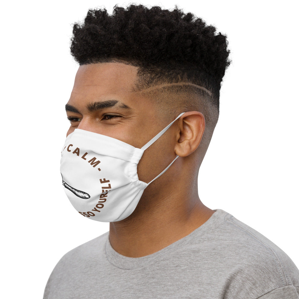 KEEP CALM AND ESPRESSO YOURSELF- Premium face mask