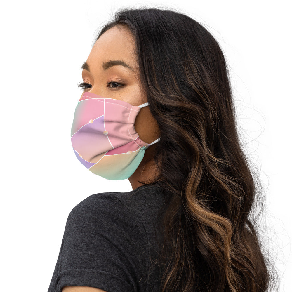 ABSTRACT GLASS- Premium face mask