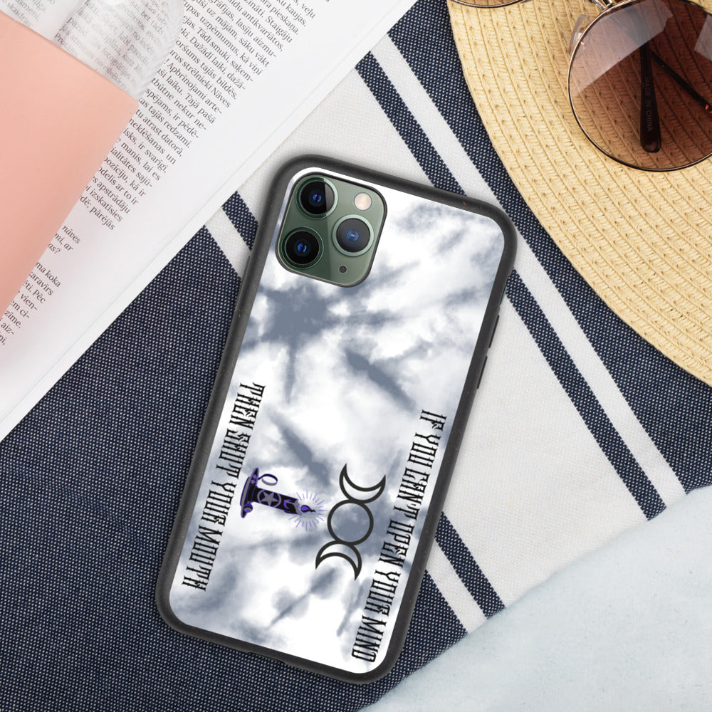 OPEN MIND- Biodegradable phone case