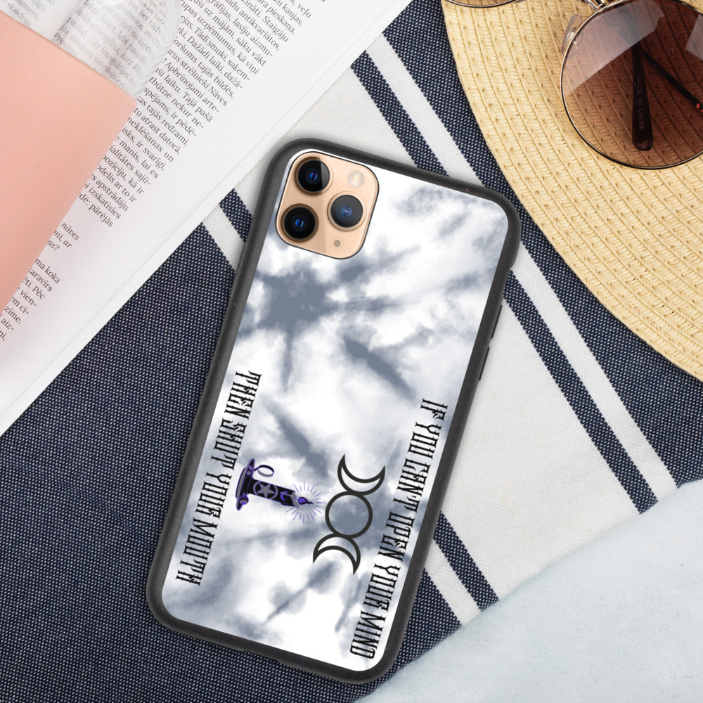 OPEN MIND- Biodegradable phone case