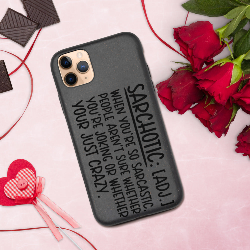 SARCHOTIC- Biodegradable phone case