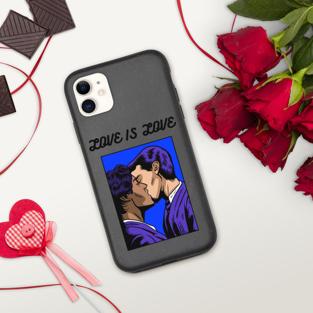 LOVE IS LOVE- Biodegradable phone case