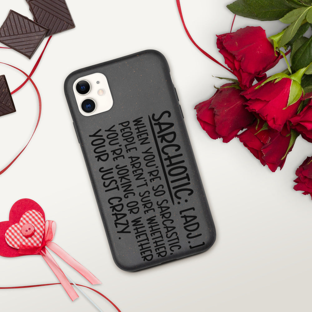 SARCHOTIC- Biodegradable phone case