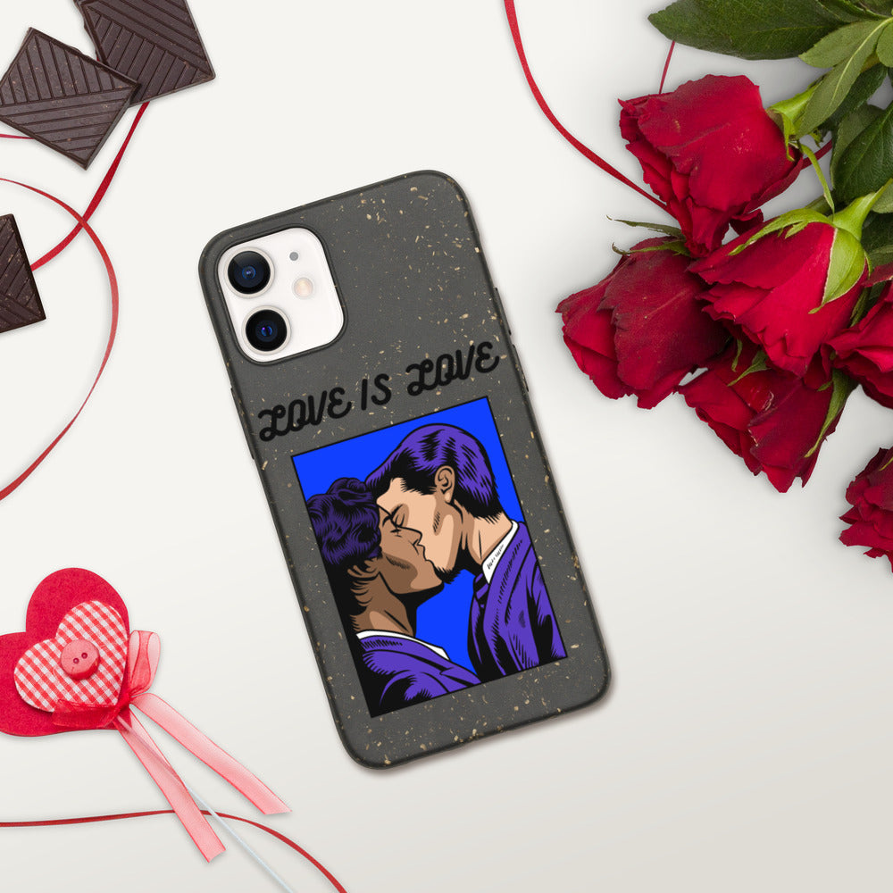 LOVE IS LOVE- Biodegradable phone case