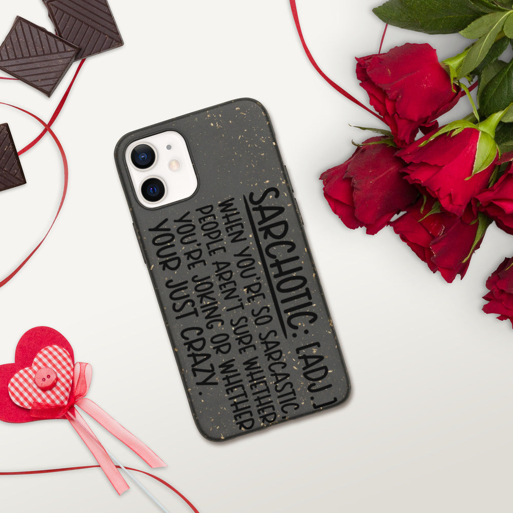 SARCHOTIC- Biodegradable phone case
