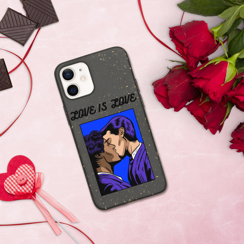 LOVE IS LOVE- Biodegradable phone case