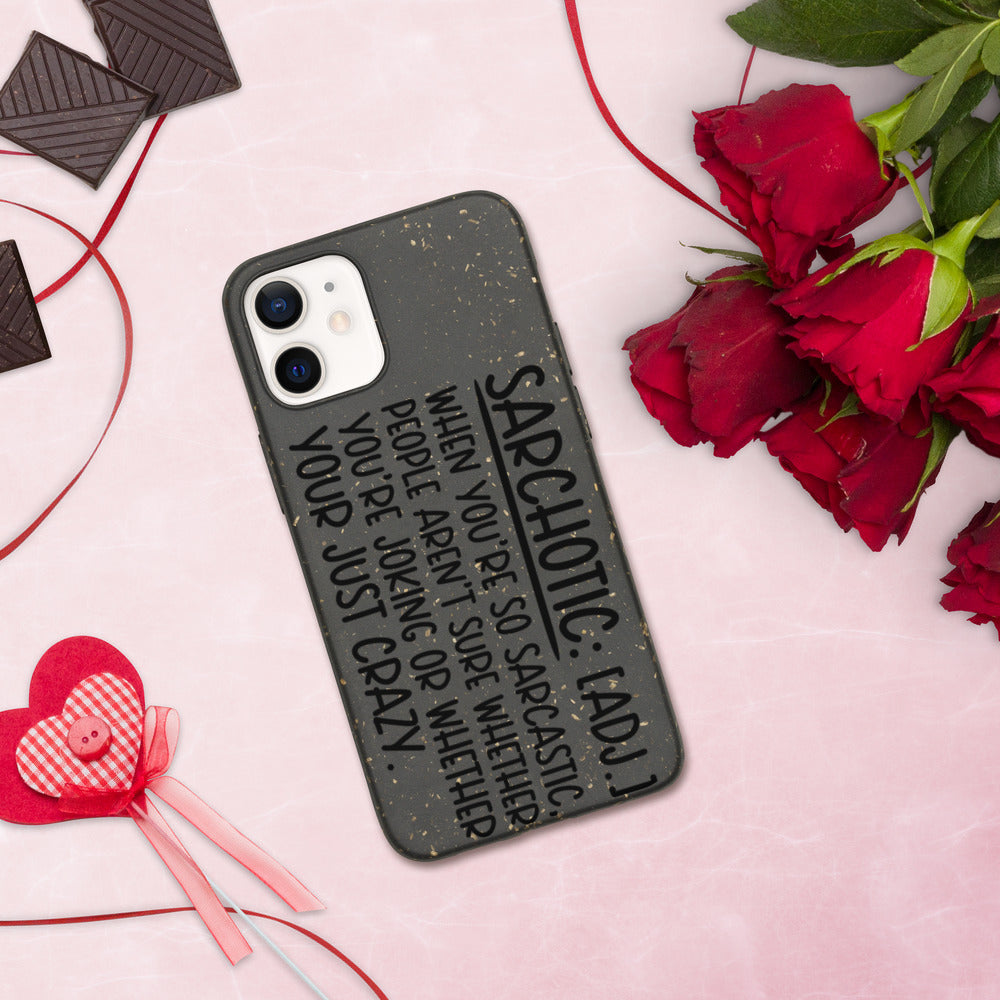 SARCHOTIC- Biodegradable phone case