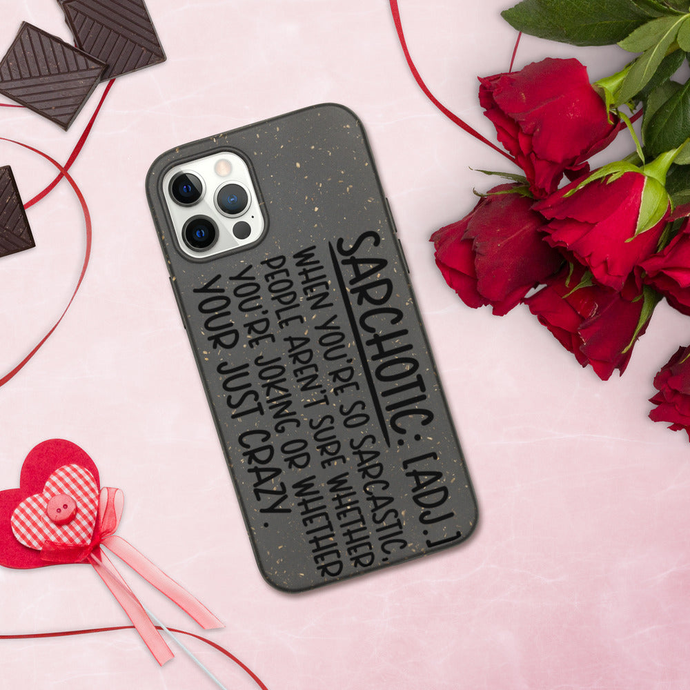 SARCHOTIC- Biodegradable phone case