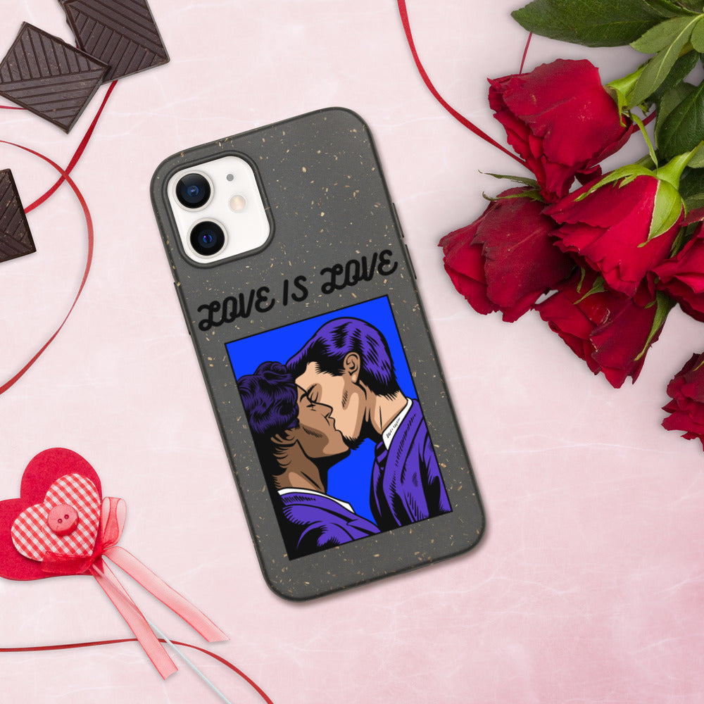LOVE IS LOVE- Biodegradable phone case