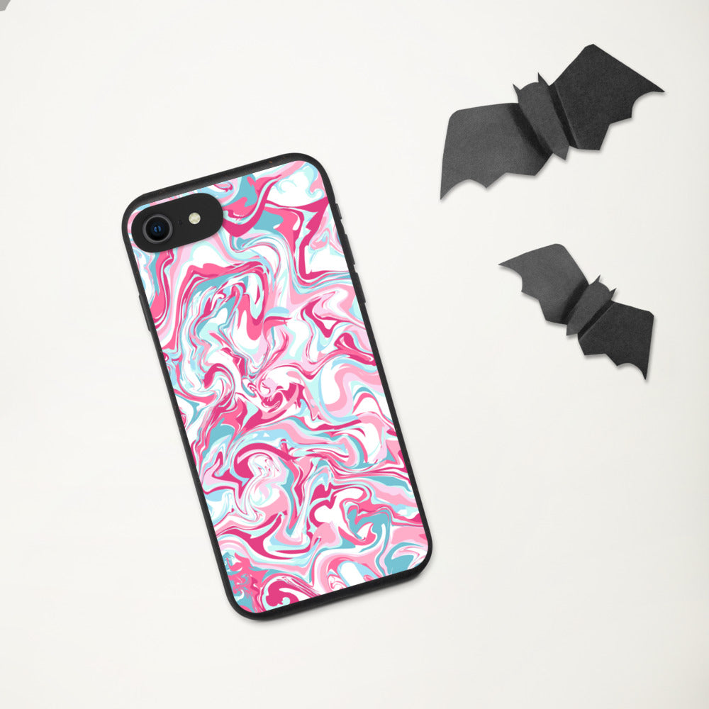 PINK MARBLE- Biodegradable phone case