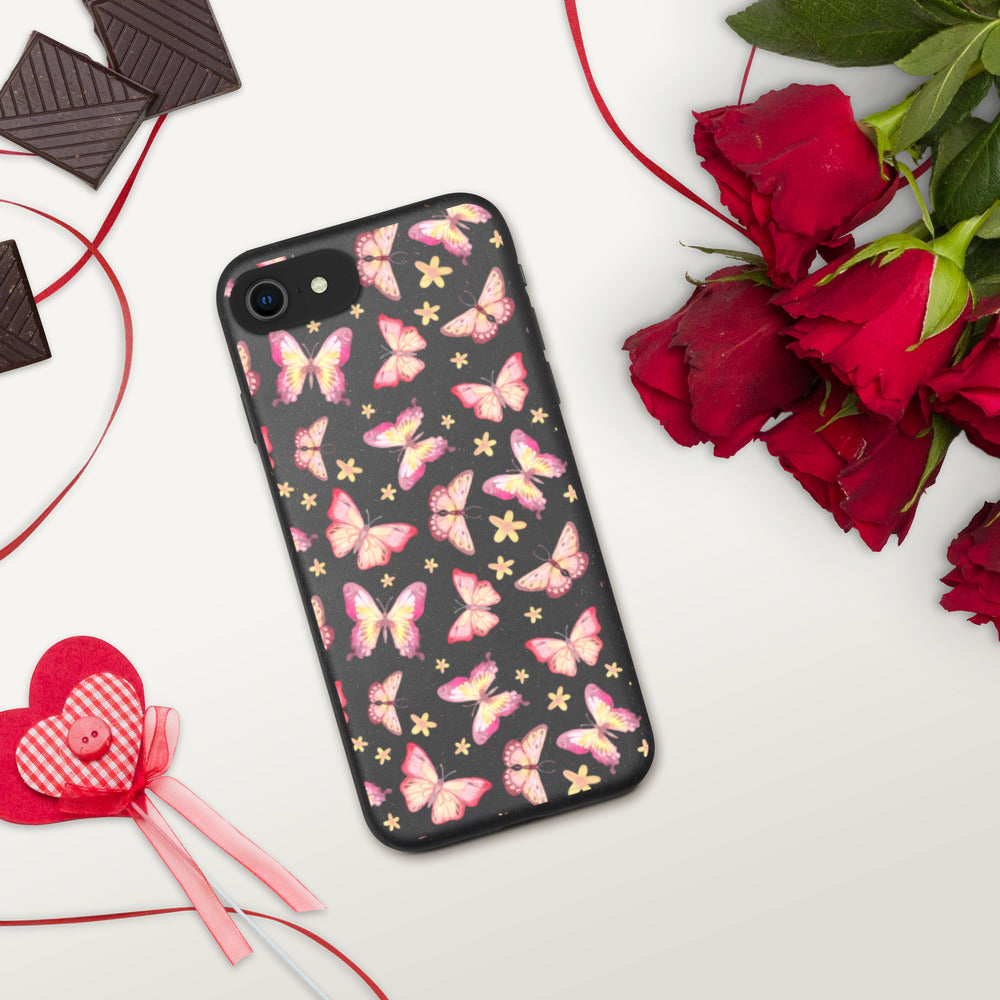 NUDE BUTTERFLIES- Biodegradable phone case