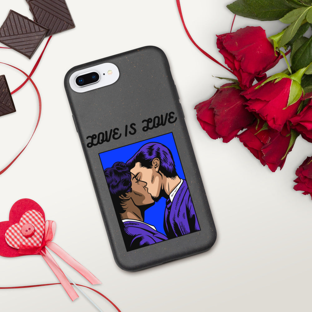 LOVE IS LOVE- Biodegradable phone case