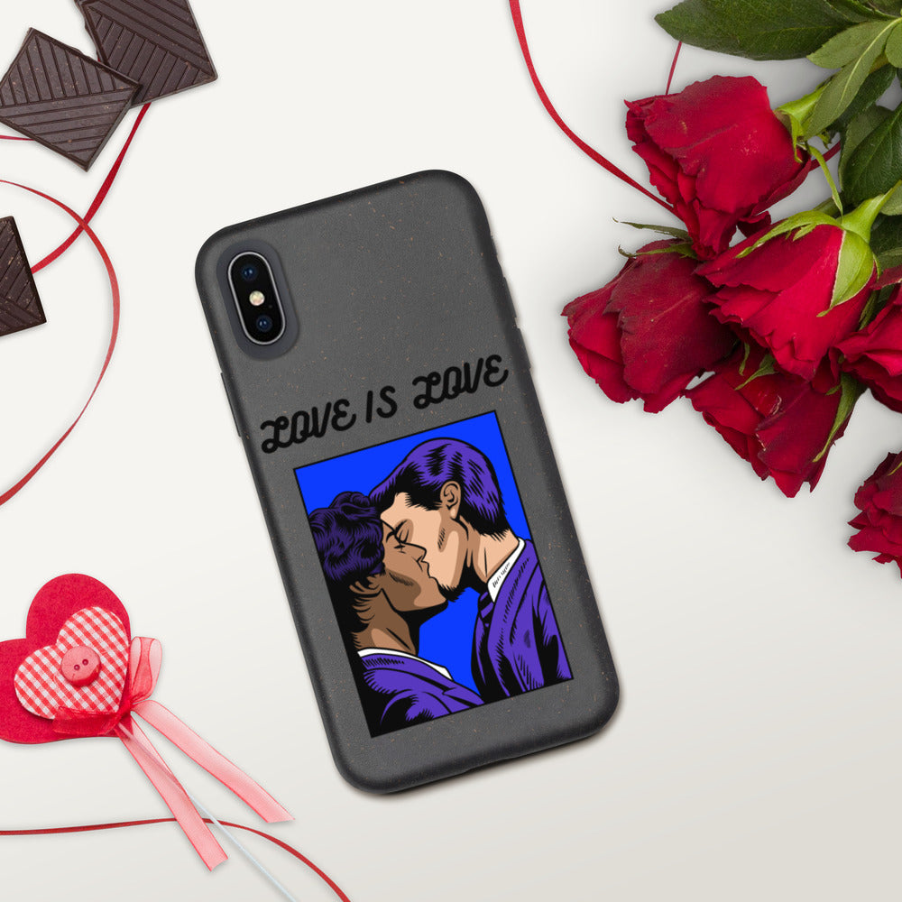 LOVE IS LOVE- Biodegradable phone case
